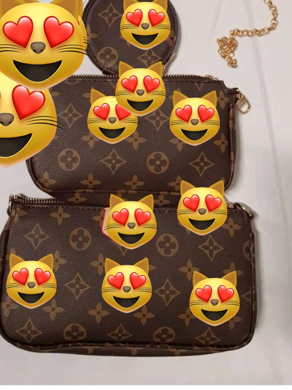Fashion 3 piece crossbody bag